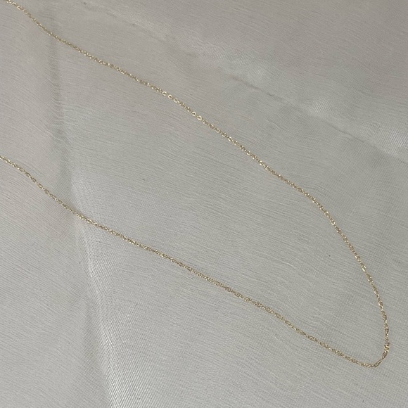 14K YELLOW GOLD chain necklace 18” REAL GOLD - Picture 5 of 11